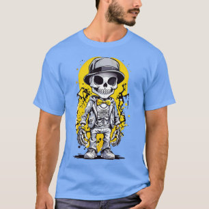 Camiseta esqueleto