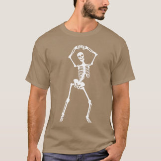Camiseta Esqueleto Amor esqueleto amigo adorável
