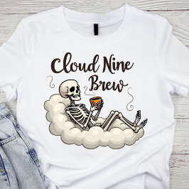 Camiseta Esqueleto Cloud Nine Brew