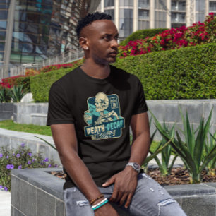 Camiseta Esqueleto Com Bebida Caffeine
