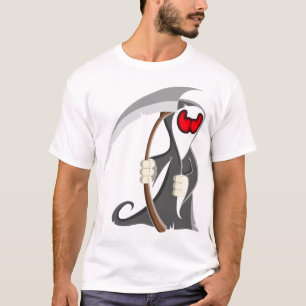 Camiseta Esqueleto da Morte do Dia das Bruxas