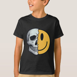 Camiseta Esqueleto de 80 anos 90 t