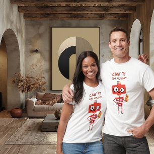 Camiseta Esqueleto de Cachorro-Quente Engraçado   Não conse