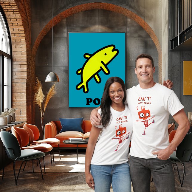 Camiseta Esqueleto de dança engraçado | Não posso. Tenho Da (Criador carregado)