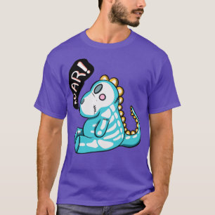 Camiseta Esqueleto de dinossauro bonito