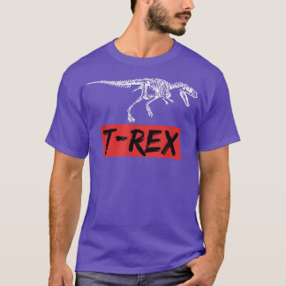 Camiseta Esqueleto De Dinossauro T Re-Ossos