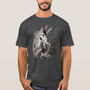 Camiseta Esqueleto de Fada Escura Fairycore Faecore Fairywa
