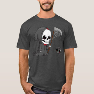 Camiseta Esqueleto de fantasia do Dia das Bruxas de Grim Re