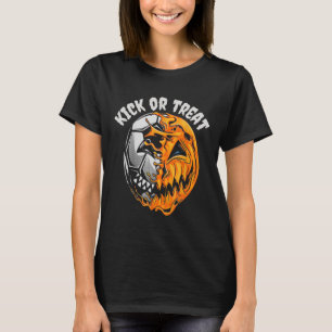 Camiseta Esqueleto de futebol do Halloween
