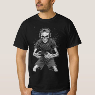Camiseta Esqueleto de Jogador