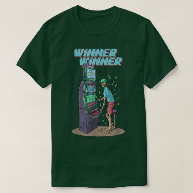 Camiseta Esqueleto de jogo  (Frente do Design)