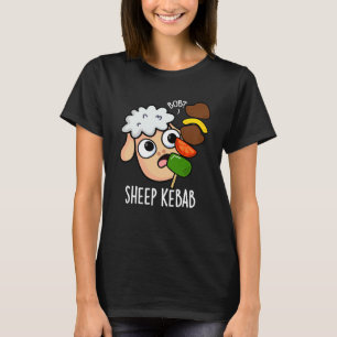 Camiseta Esqueleto de Kebabs de Ovelha Piada de Shish Kebab