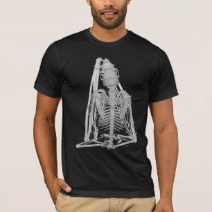 Camiseta Esqueleto de Morcego Gótico