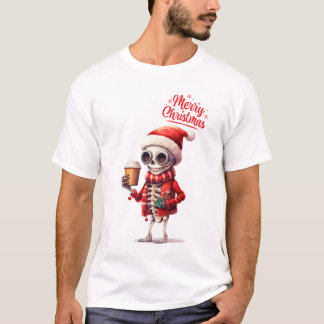 Camiseta Esqueleto de Natal