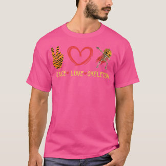Camiseta Esqueleto de Paz
