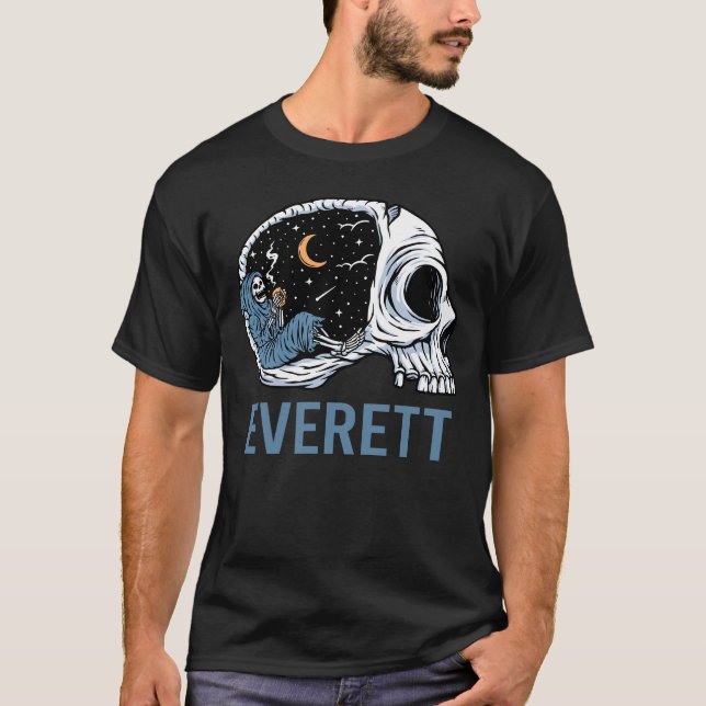 Camiseta Esqueleto de Refrigeração - Everett (Frente)
