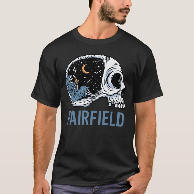 Camiseta Esqueleto de refrigeração - Fairfield (Frente)