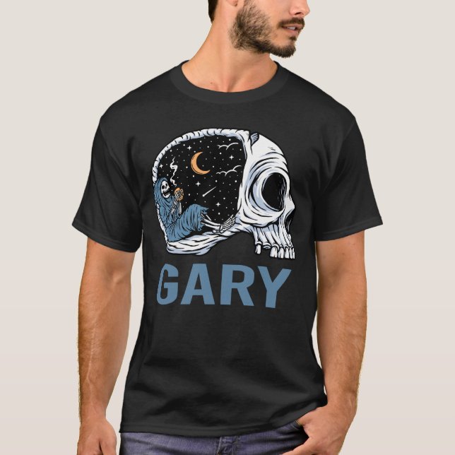 Camiseta Esqueleto de Refrigeração - Gary (Frente)