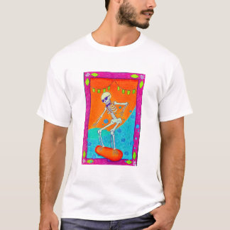 Camiseta Esqueleto de Skate