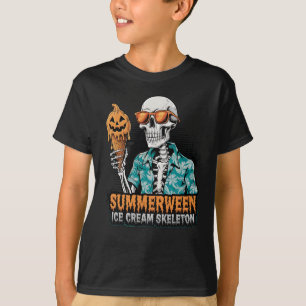 Camiseta Esqueleto de Summerwin - Sorvete de Spookie V