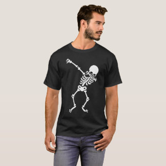 Camiseta Esqueleto de toque ligeiro