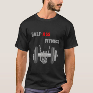 Camiseta Esqueleto de Treino de Meia-Boca