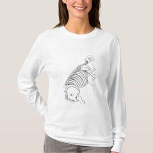 Camiseta Esqueleto de um Mylodon