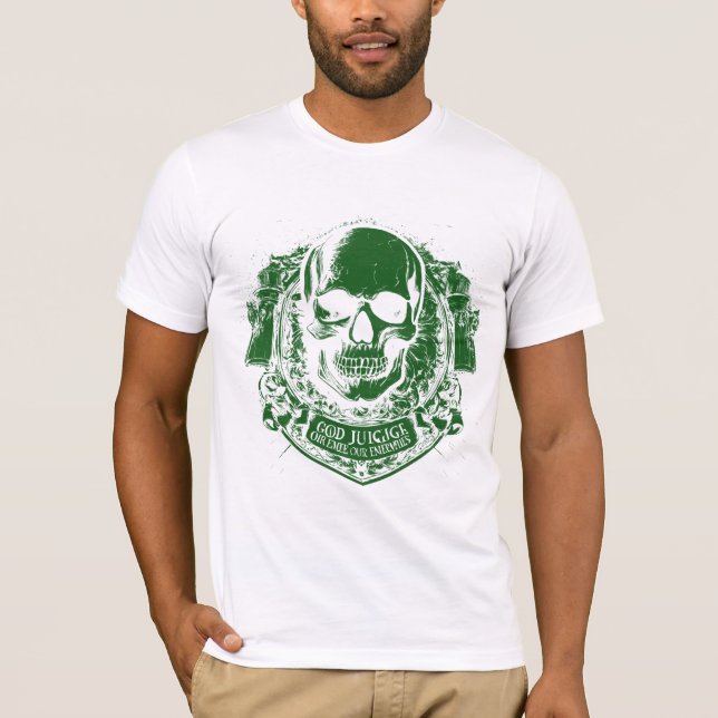 Camiseta Esqueleto de visão de raios X (Frente)