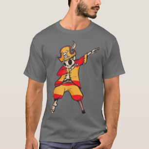 Camiseta esqueleto design de abbing de espanha