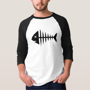 Camiseta Esqueleto do Fishbone