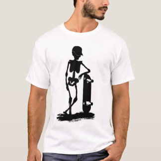 Camiseta Esqueleto do skate
