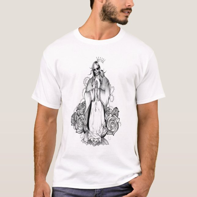 Camiseta Esqueleto do Virgin (Frente)