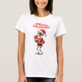 Camiseta esqueleto do xmas