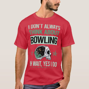 Camiseta Esqueleto Engraçado Sim Eu Faço Boliches