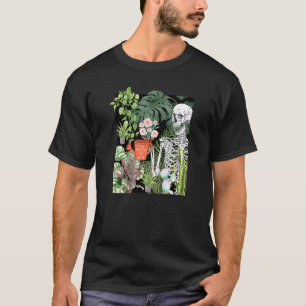 Camiseta Esqueleto Engraçado Você Me Faz Sentir Vivo Jardin