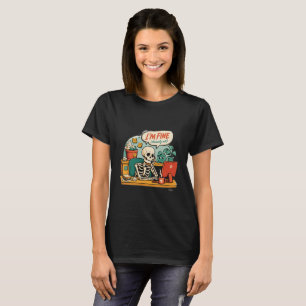 Camiseta Esqueleto Estou Bem