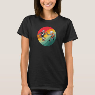 Camiseta Esqueleto Futebol de Esqueleto Halloween Spoo
