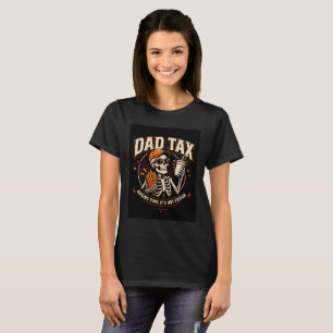 Camiseta Esqueleto Imposto do Pai