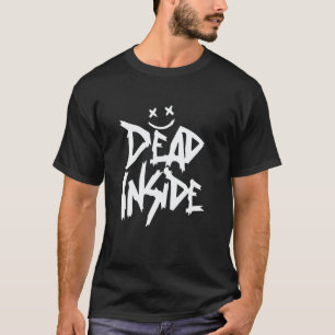 Camiseta Esqueleto Irônico Fantasma Morto por Dentro Sol Es