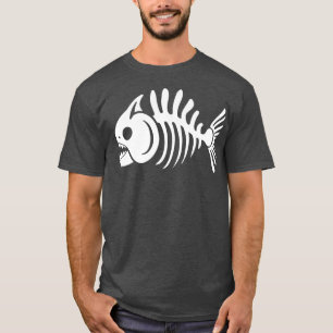 Camiseta Esqueleto Piranha 