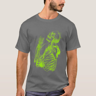 Camiseta esqueleto praying
