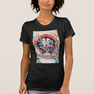Camiseta Esqueletos que dançam a arte budista tibetana