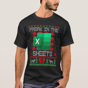 Camiseta Esquema Nas Folhas Do Excel Spreadsheet Ugly Chris