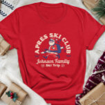 Camiseta Esquemas de Esqui de Grupos de Amigos da Família P<br><div class="desc">Crie memórias duradouras com nossa camisa de Esqui personalizada para famílias, amigos ou grupos. Esta camisa de Esqui da Família Personalizada é perfeita para celebrar a sua aventura da neve. Personalize com seu nome de família ou detalhes de viagem de grupo para torná-lo exclusivamente seu. Ideal para entusiastas de esqui...</div>