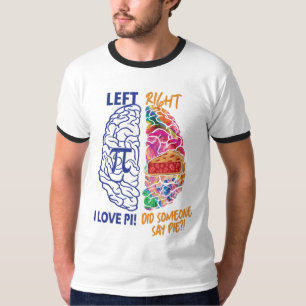 Camiseta Esquerda Branca Direita Funcional Pi