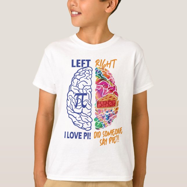 Camiseta Esquerda Branca Direita Funcional Pi (Frente)