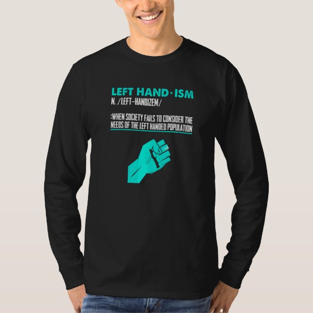 Camiseta Esquerda Definição Esquerda Esquerda Esquerda Esqu (Frente)