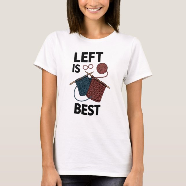 Camiseta Esquerda é o Melhor (Frente)
