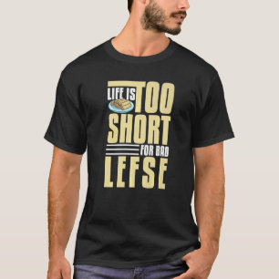 Camiseta Esquerda - Receitas De Pão Norueguês Fabricante Fl