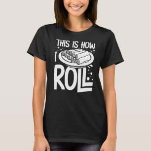 Camiseta Esquerda - Receitas De Pão Norueguês Fabricante Fl